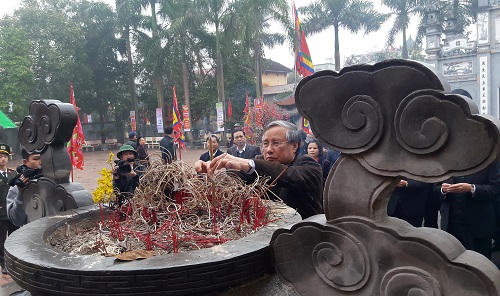 Chủ nhiệm UBKT Trung ương dự Lễ phát động trồng cây tại Bắc Ninh