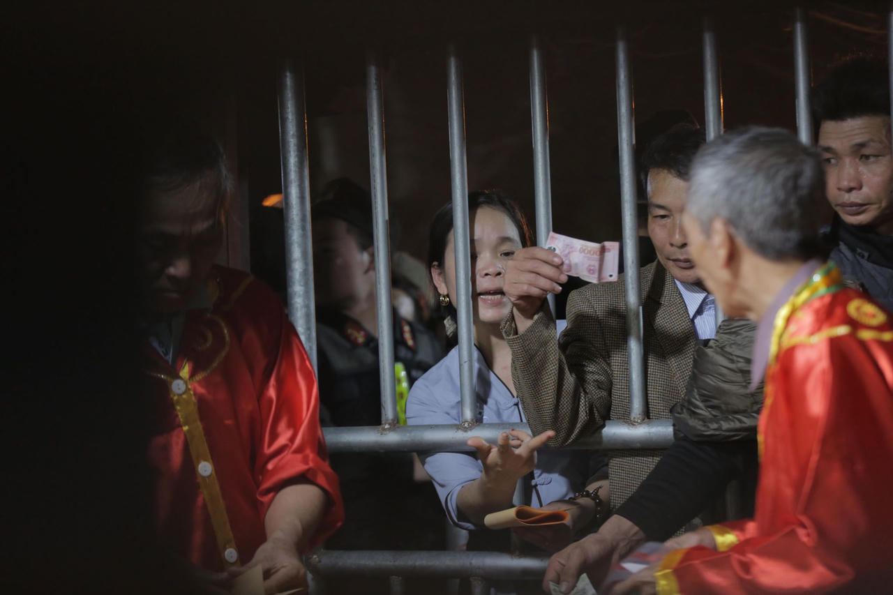 Toàn cảnh lễ khai ấn Đền Trần Nam Định