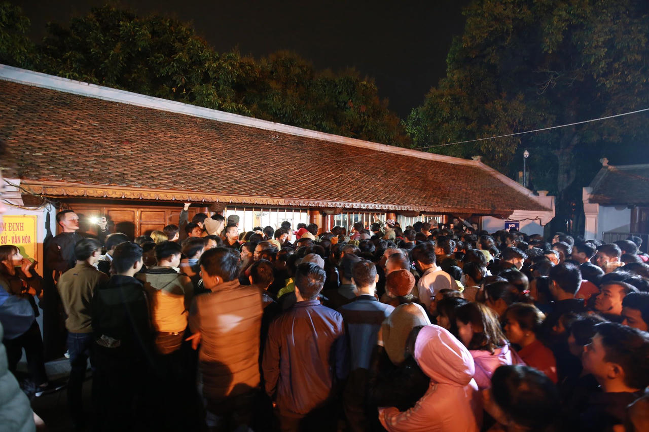 Toàn cảnh lễ khai ấn Đền Trần Nam Định