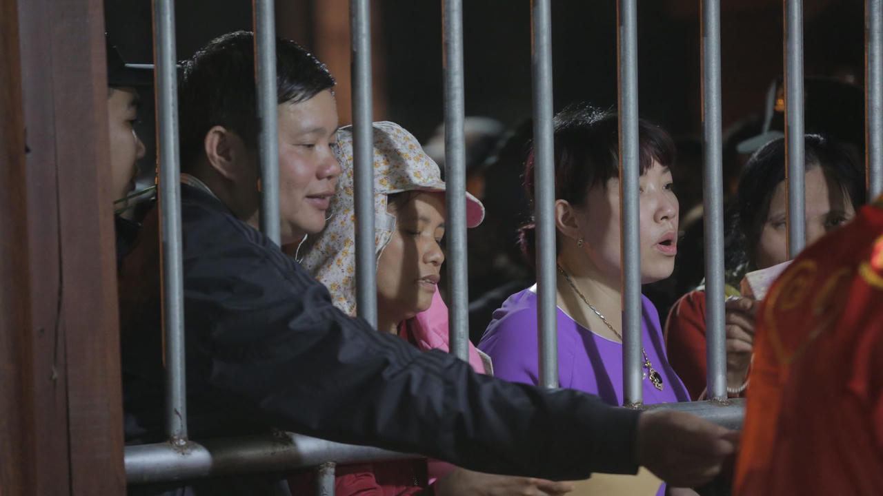 Toàn cảnh lễ khai ấn Đền Trần Nam Định