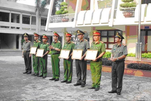 Bộ Công an khen thành tích xuất sắc của Công an huyện Nhơn Trạch