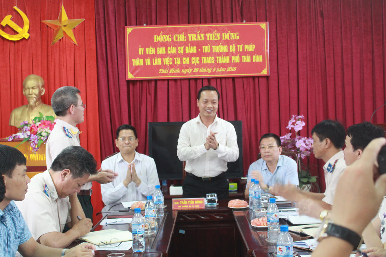 Thứ trưởng Trần Tiến Dũng: Xác định 'điểm nghẽn'  của Thi hành án để tìm cách tháo gỡ