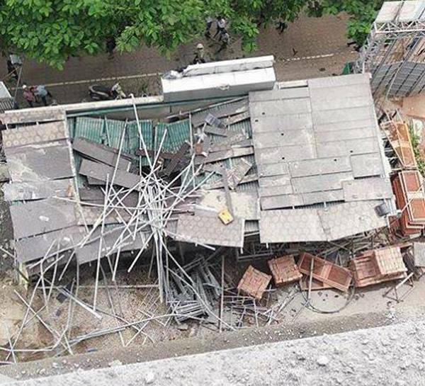 Đứt cáp cần cẩu, chung cư The Sun Mễ Trì bị đình chỉ sẽ chậm bàn giao vào Quý 1/2019?