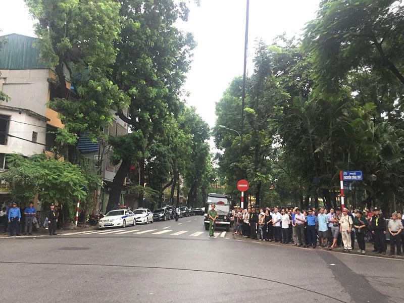 Người Hà Nội tiễn biệt cố Chủ tịch nước Trần Đại Quang về quê hương