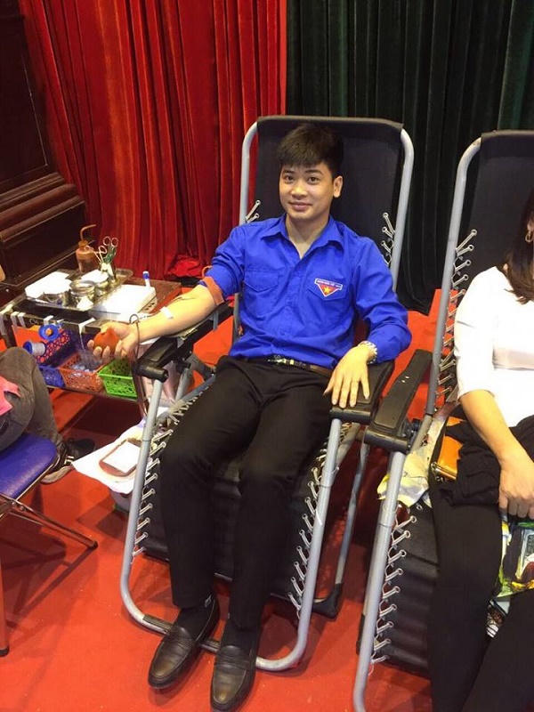 Chàng thanh niên 28 tuổi 41 lần hiến máu tình nguyện