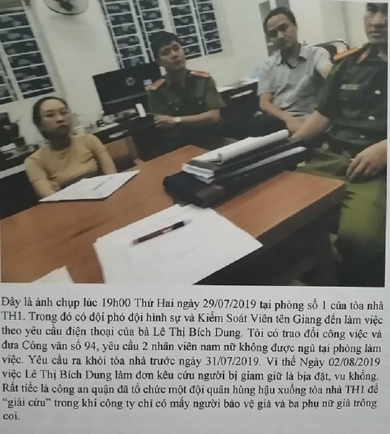 Chủ tịch Công ty TDS khẳng định không có việc bắt giữ người trong vụ “giải cứu con tin” của Công an quận Bắc Từ Liêm