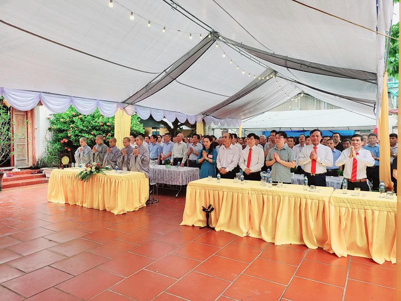 Bắc Ninh: Đại lễ cắt băng khánh thành lầu Quán Âm Bồ Tát