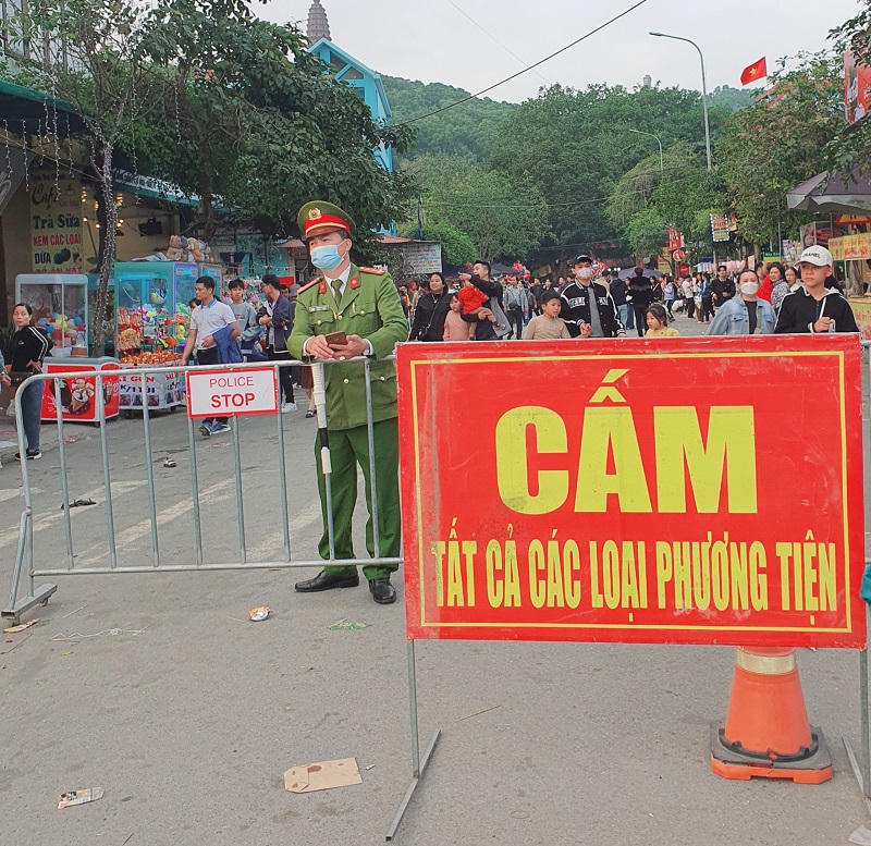 Bắc Ninh: Chùa Phật Tích thực hiện nghiêm theo Công điện số 11