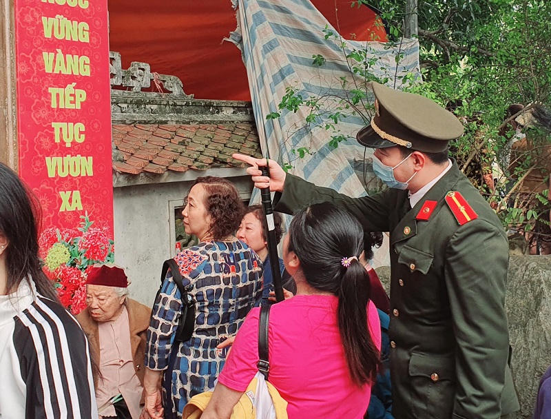 Bắc Ninh: Chùa Phật Tích thực hiện nghiêm theo Công điện số 11