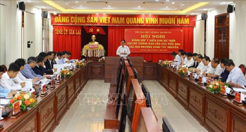 Lấy ý kiến các địa phương Tây Nguyên về văn kiện Đại hội Đảng lần thứ XIV