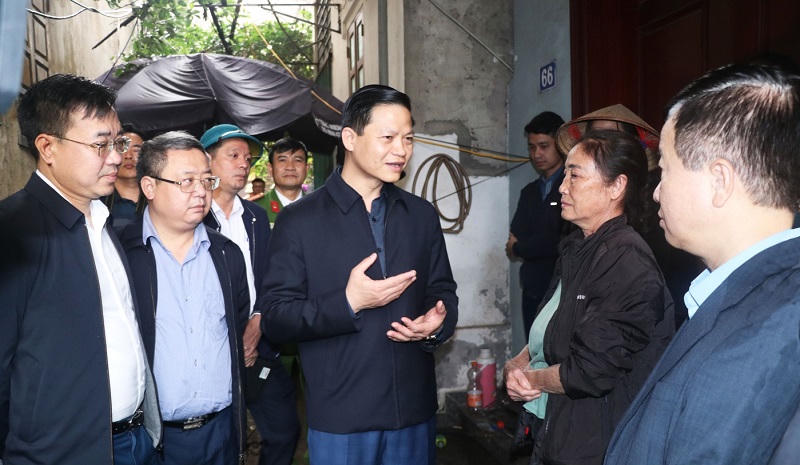 Bắc Ninh: Công bố tình huống khẩn cấp về thiên tai làm sạt lở bờ sông Cầu