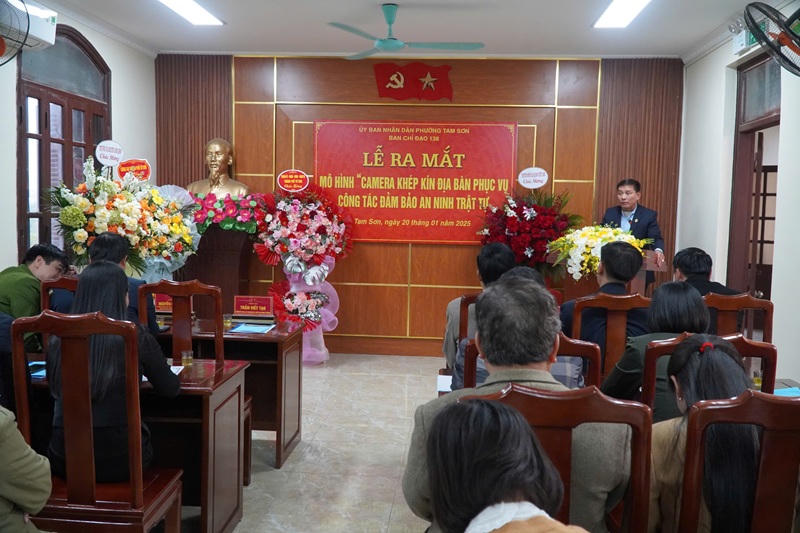 Bắc Ninh: Ra mắt mô hình Camera khép kín đảm bảo ANTT