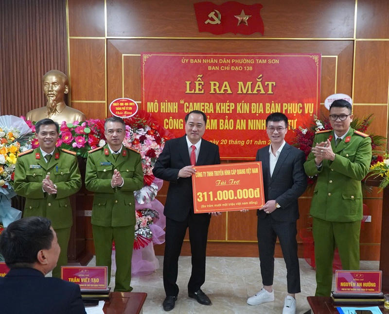 Bắc Ninh: Ra mắt mô hình Camera khép kín đảm bảo ANTT