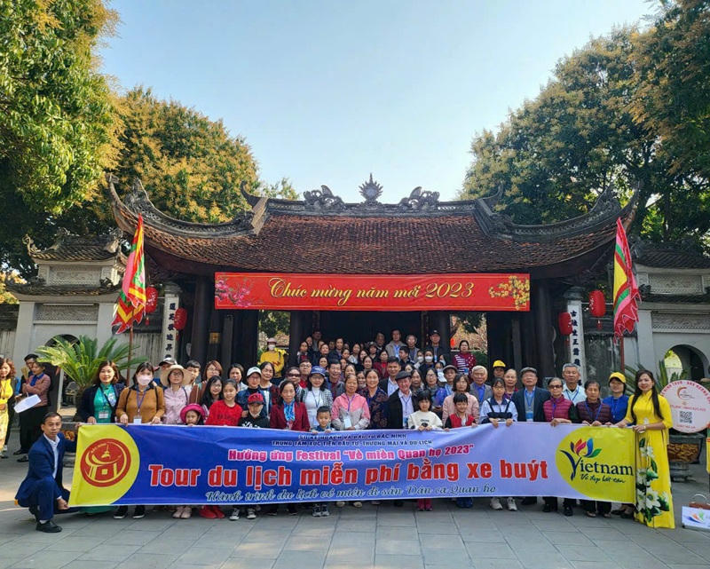 Tổ chức tour miễn phí tới các di tích, thắng cảnh Bắc Ninh 