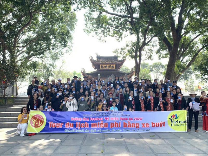 Tổ chức tour miễn phí tới các di tích, thắng cảnh Bắc Ninh 
