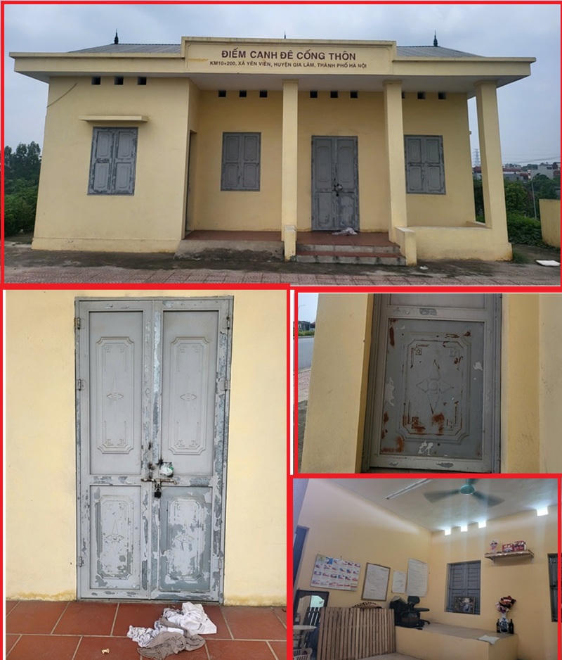 Điếm canh đê - 'pháo đài' tuyến đầu chống lũ