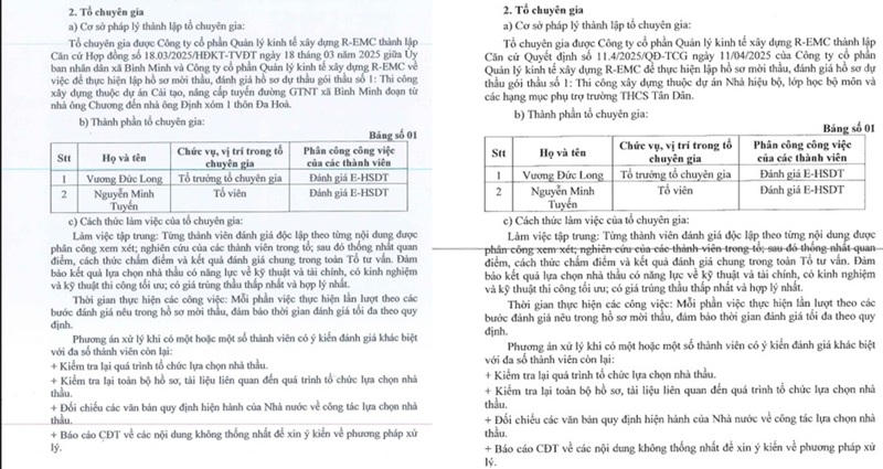 Hưng Yên: Công ty xây dựng Tân Hưng trúng liên tiếp 5 gói thầu do Công ty R-EMC mời thầu