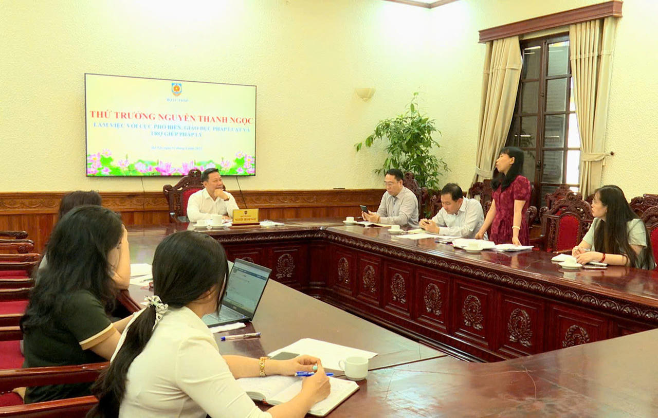 Thứ trưởng Nguyễn Thanh Ngọc: Yêu cầu khẩn trương xây dựng chuyên mục truyền thông về các chính sách pháp luật quan trọng
