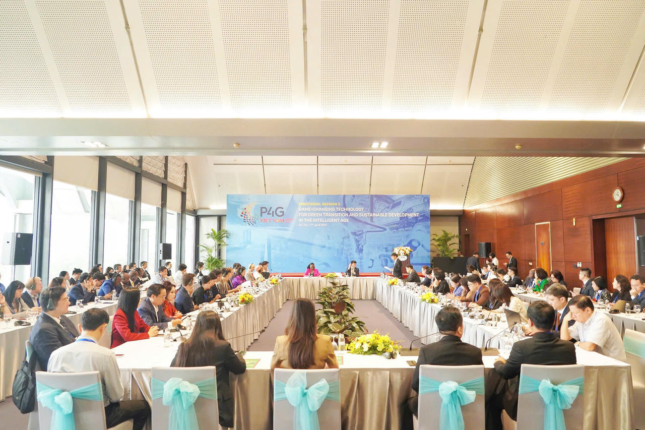 Bộ trưởng Bộ KH&CN Nguyễn Mạnh Hùng đề xuất 'Mô hình đổi mới sáng tạo mở' tại P4G