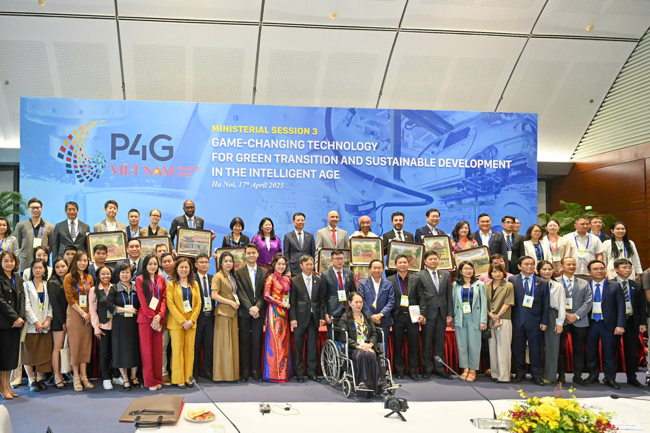 Bộ trưởng Bộ KH&CN Nguyễn Mạnh Hùng đề xuất 'Mô hình đổi mới sáng tạo mở' tại P4G