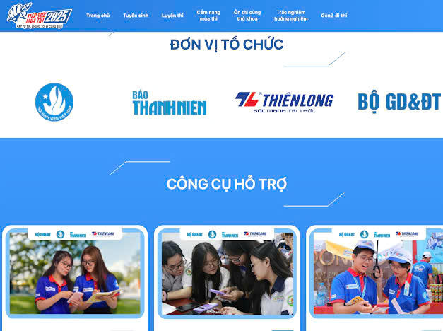 'Tiếp sức mùa thi' 2025: Ứng dụng công nghệ AI trong hỗ trợ thí sinh