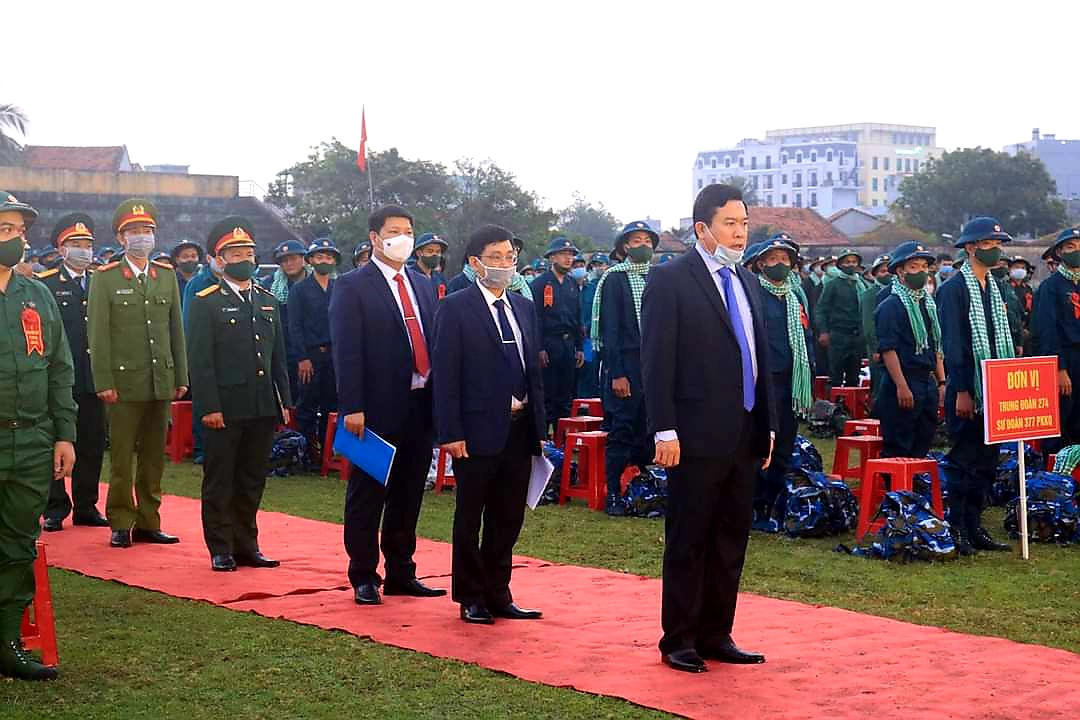 Hơn 2.000 thanh niên Phú Yên lên đường nhập ngũ