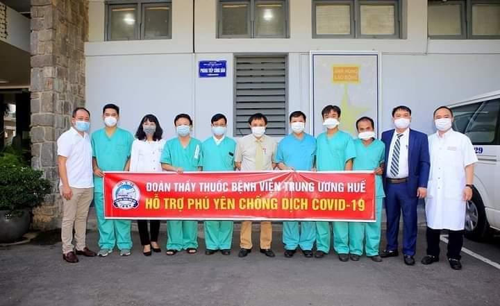 Tạm dừng hoạt động chợ Tuy Hòa, đoàn bác sĩ Huế về hỗ trợ Phú Yên 