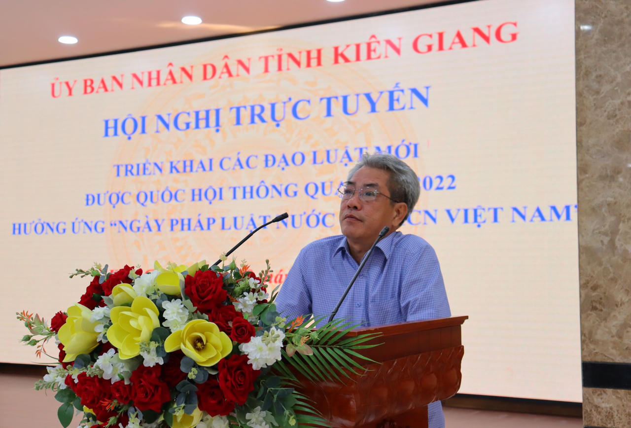 Kiên Giang: Tuyên truyền, phổ biến các Luật mới được Quốc hội khoá XV 