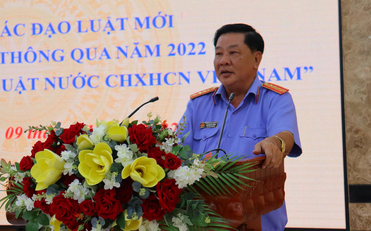 Kiên Giang: Tuyên truyền, phổ biến các Luật mới được Quốc hội khoá XV 