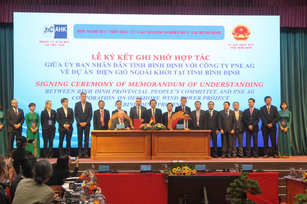 Hội nghị xúc tiến đầu tư các doanh nghiệp Đức tại tỉnh Bình Định 