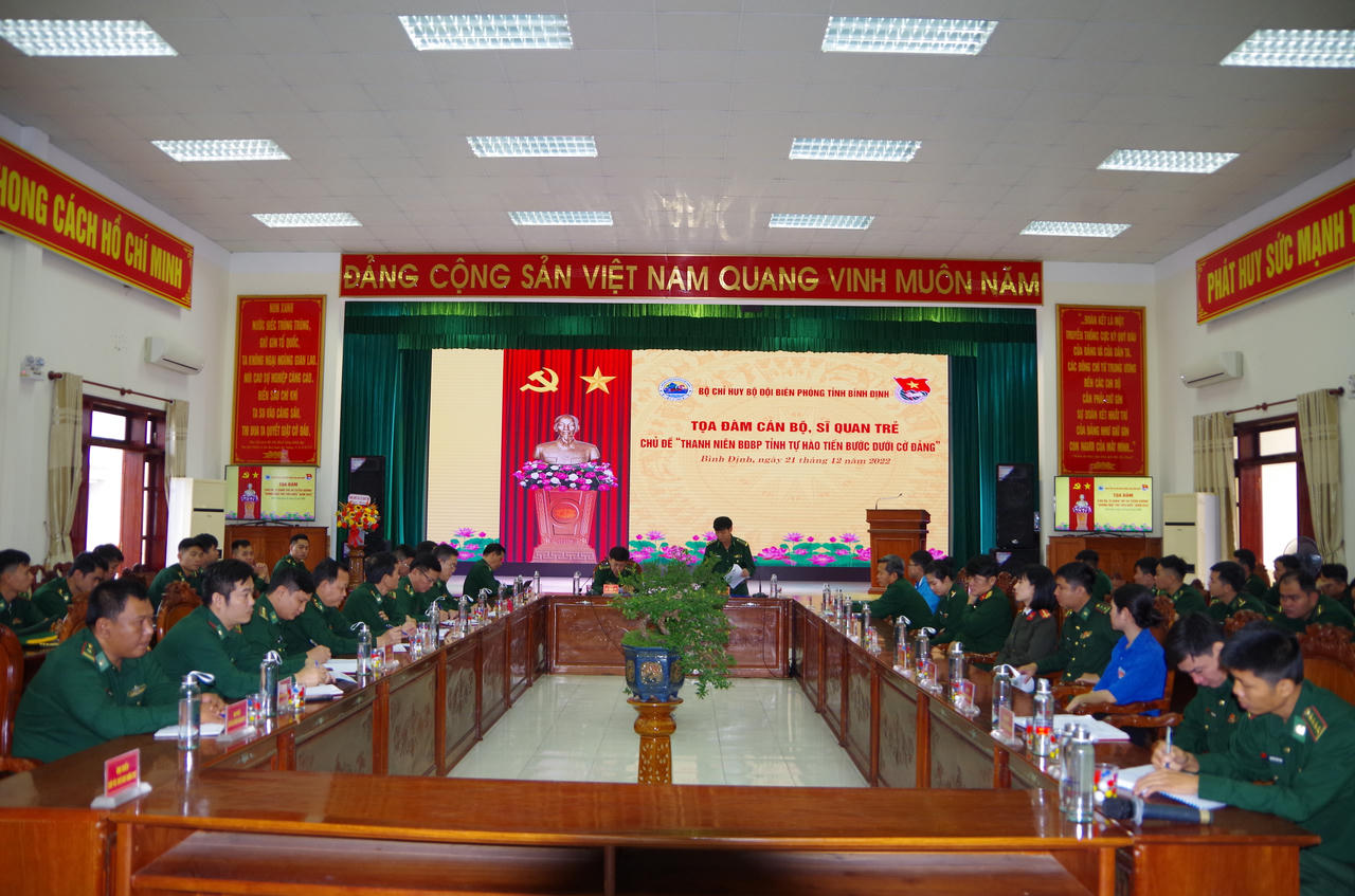 BĐBP tỉnh Bình Định tuyên dương Gương mặt trẻ tiêu biểu năm 2022 