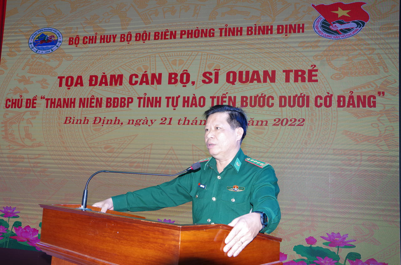 BĐBP tỉnh Bình Định tuyên dương Gương mặt trẻ tiêu biểu năm 2022 