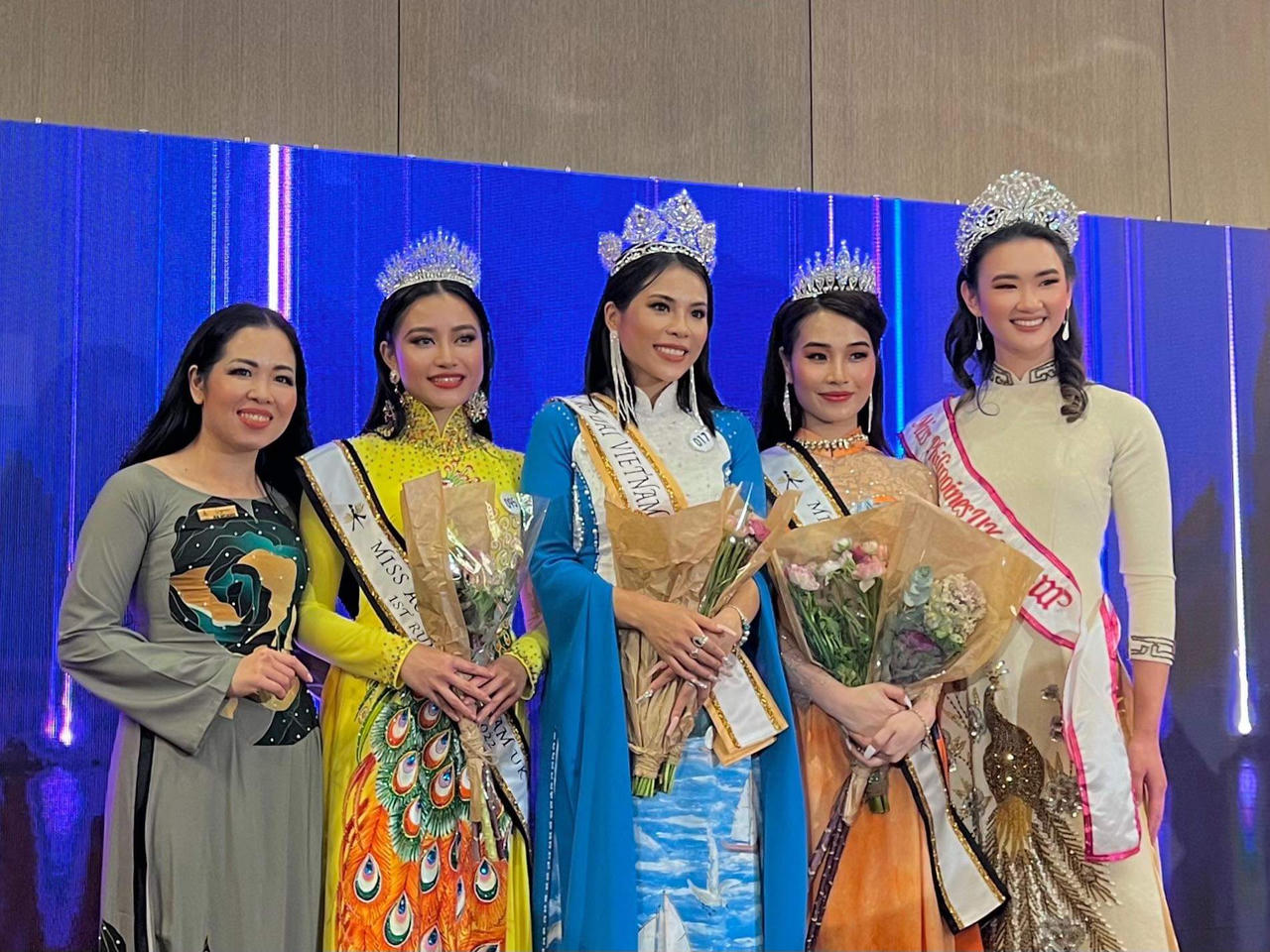 Tân Hoa khôi Lê Ngọc Hân về nước, tiếp tục hoạt động tôn vinh áo dài Việt Nam