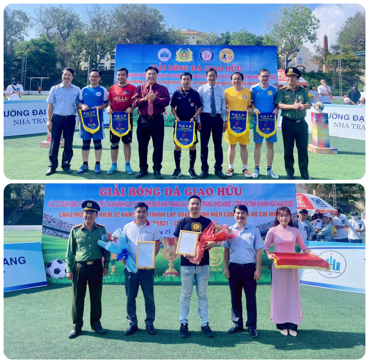 Khai mạc Giải bóng đá Giao lưu tuổi trẻ thanh niên Nha Trang, Khánh Hòa năm 2023
