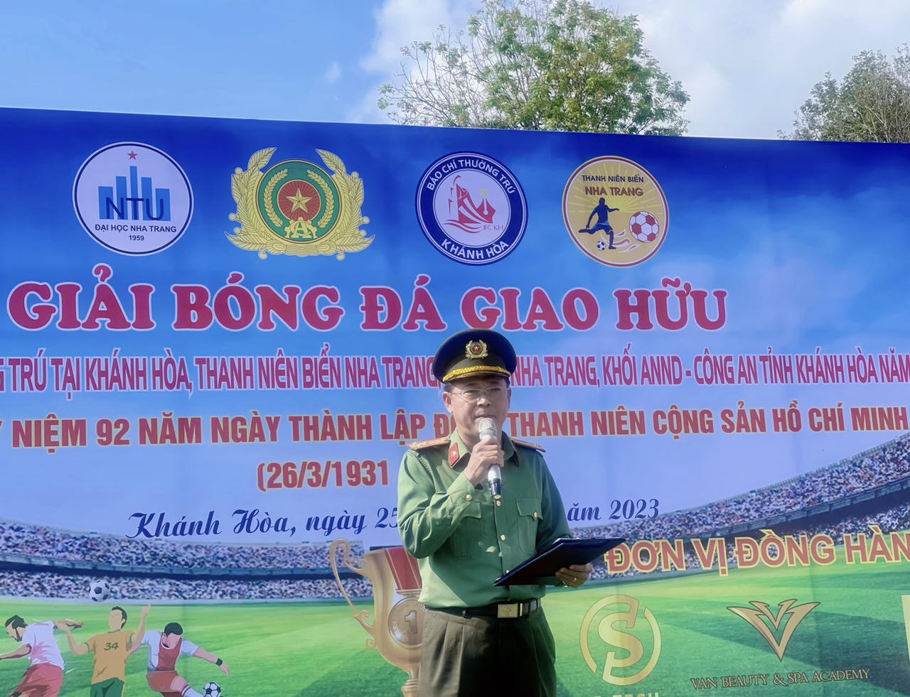 Khai mạc Giải bóng đá Giao lưu tuổi trẻ thanh niên Nha Trang, Khánh Hòa năm 2023