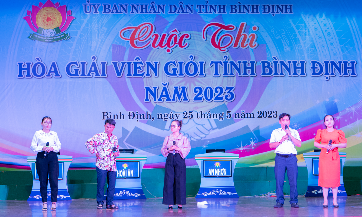  Bình Định tổ chức cuộc thi Hòa giải viên giỏi năm 2023