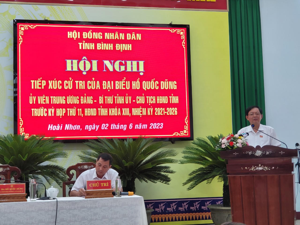 Bí thư Tỉnh ủy Bình Định 'giải tỏa' lo lắng cho cử tri Thị xã Hoài Nhơn