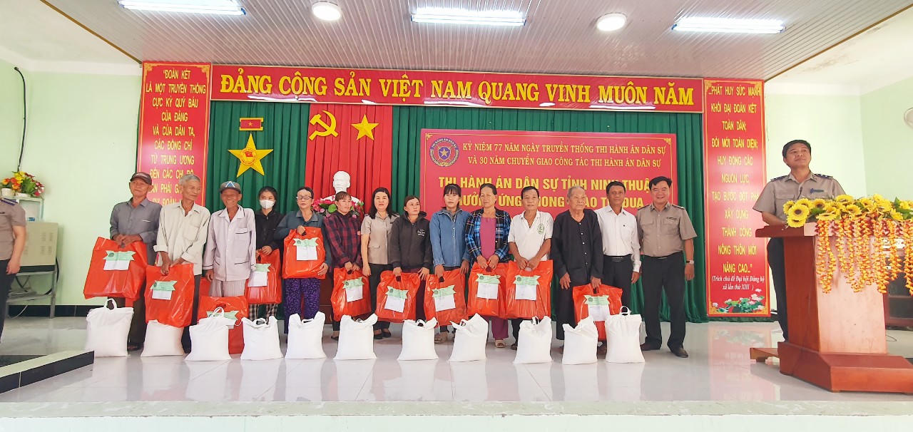 Cục Thi hành án dân sự tỉnh Ninh Thuận đẩy mạnh các phong trào thi đua yêu nước 