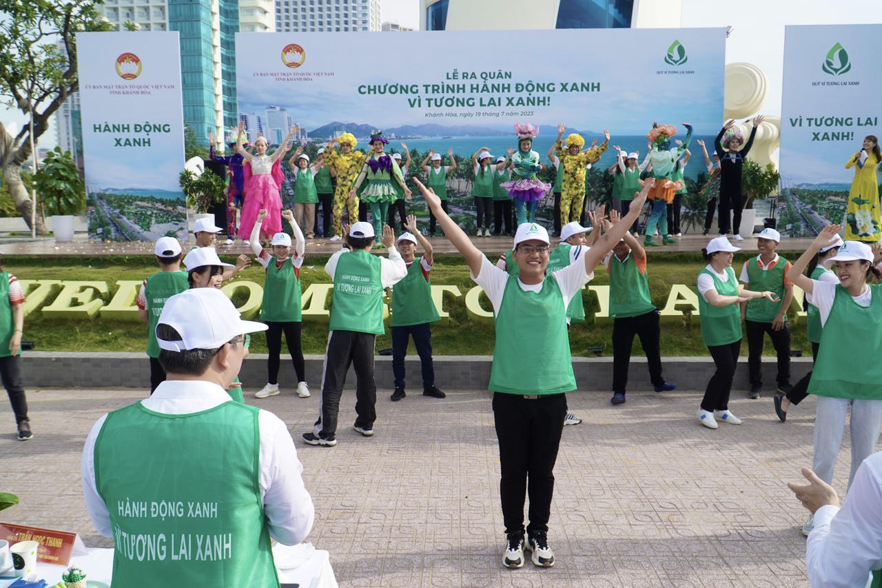 Khánh Hòa phát động chương trình “Hành động xanh – Vì tương lai xanh”