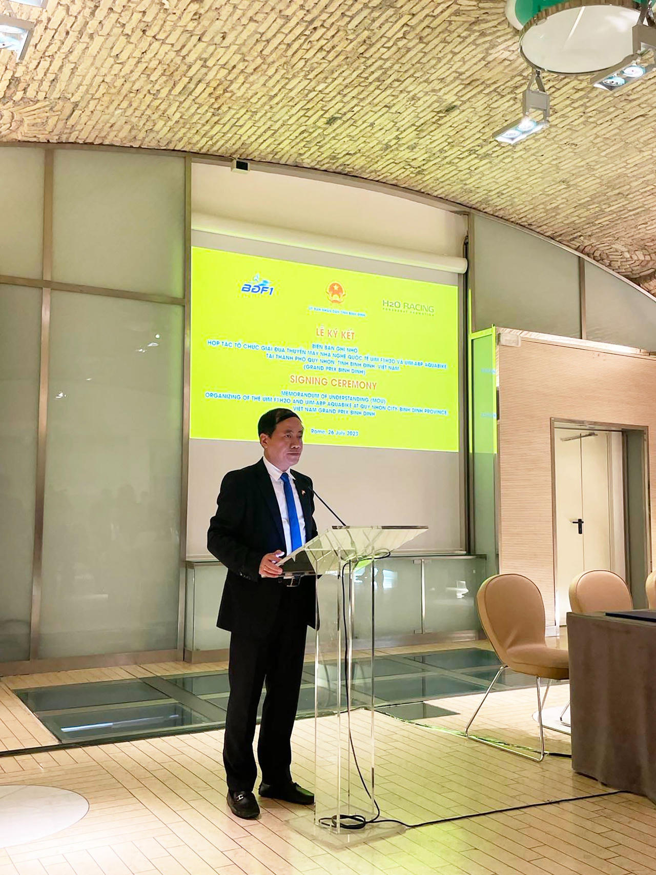 Hai giải đua nổi tiếng thế giới F1H2O và Mô tô nước Aquabike sẽ được tổ chức thường niên tại Việt Nam