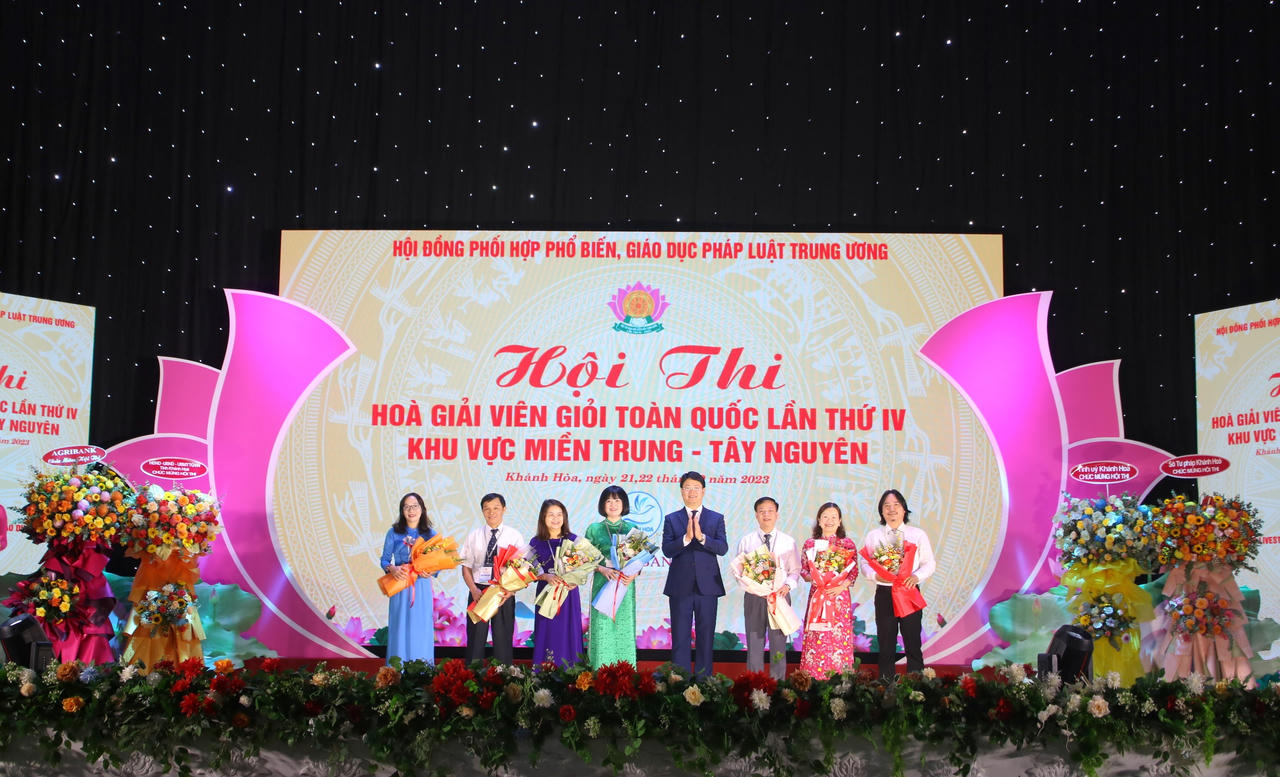 Khai mạc Hội thi Hòa giải viên giỏi toàn quốc khu vực miền Trung - Tây Nguyên