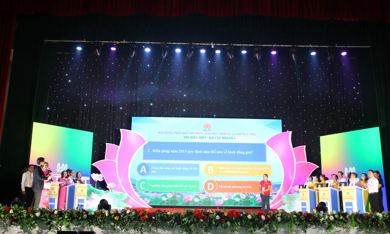 Khai mạc Hội thi Hòa giải viên giỏi toàn quốc khu vực miền Trung - Tây Nguyên