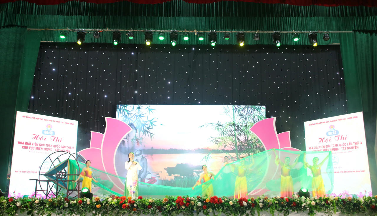 Khai mạc Hội thi Hòa giải viên giỏi toàn quốc khu vực miền Trung - Tây Nguyên