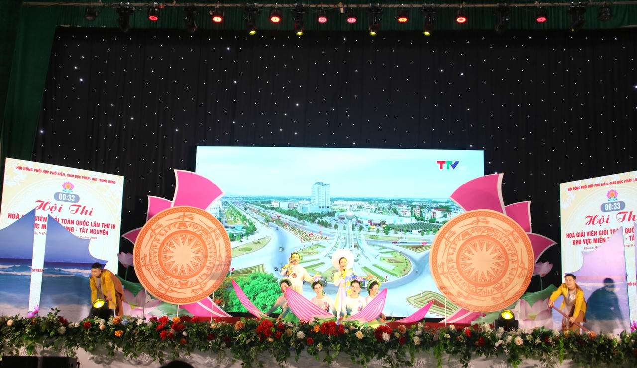 Khai mạc Hội thi Hòa giải viên giỏi toàn quốc khu vực miền Trung - Tây Nguyên