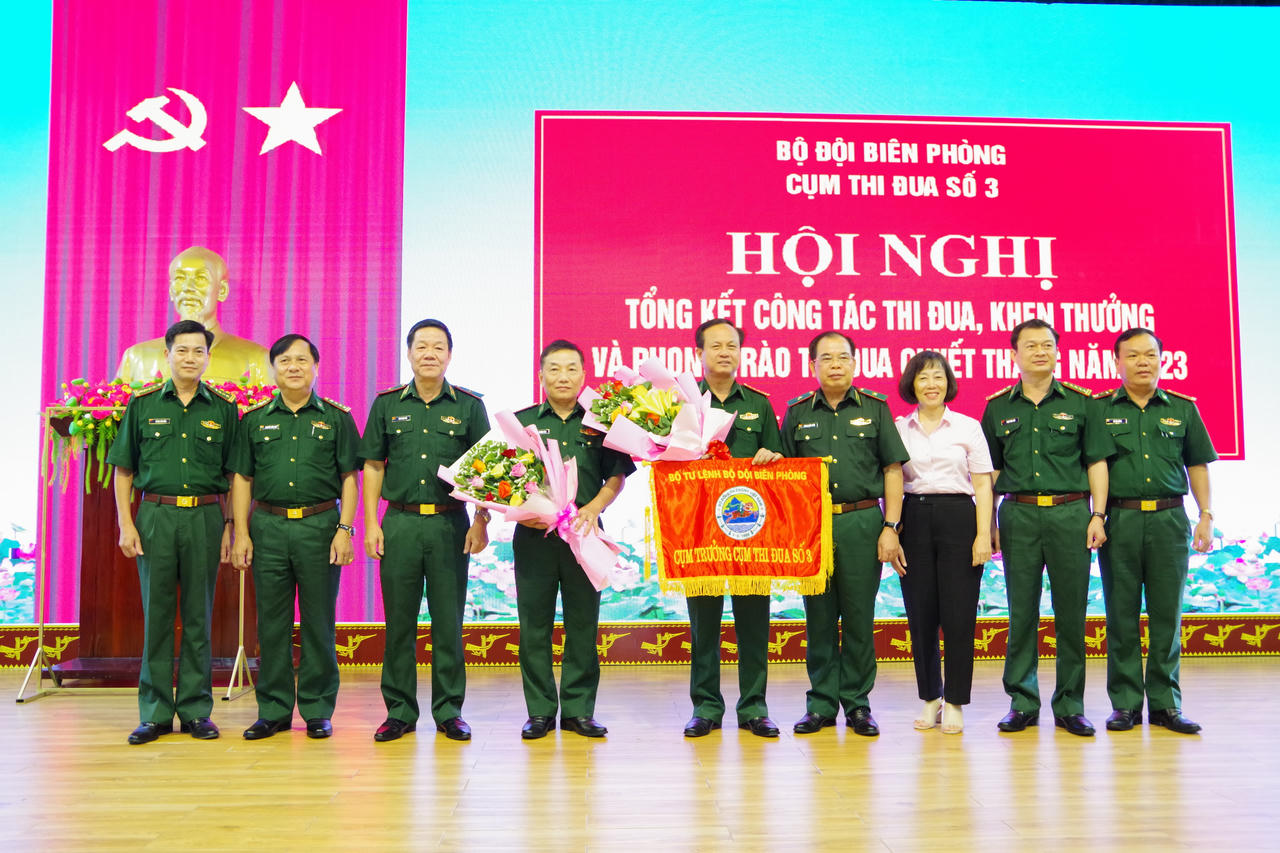 3 đơn vị Cụm số 3 đạt thành tích xuất sắc trong phong trào thi đua Quyết thắng năm 2023 