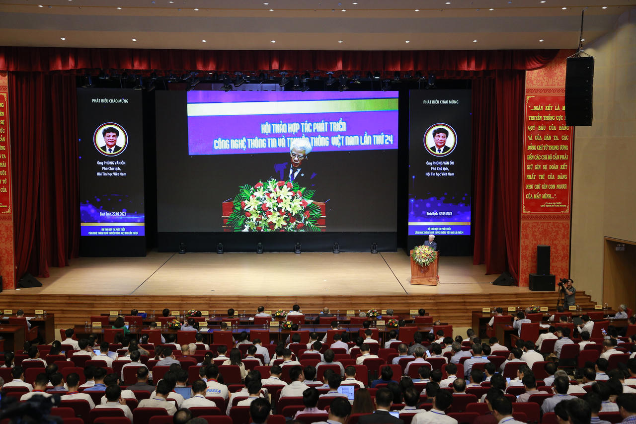 Khai mạc Hội thảo Hợp tác Phát triển Công nghệ thông tin - Truyền thông Việt Nam lần thứ 24