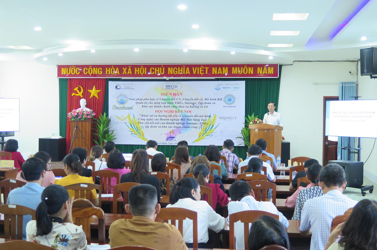 Tìm giải pháp kết nối, khảo sát xu hướng tất yếu về chuyển đổi mô hình, công nghệ của doanh nghiệp đổi mới sáng tạo 