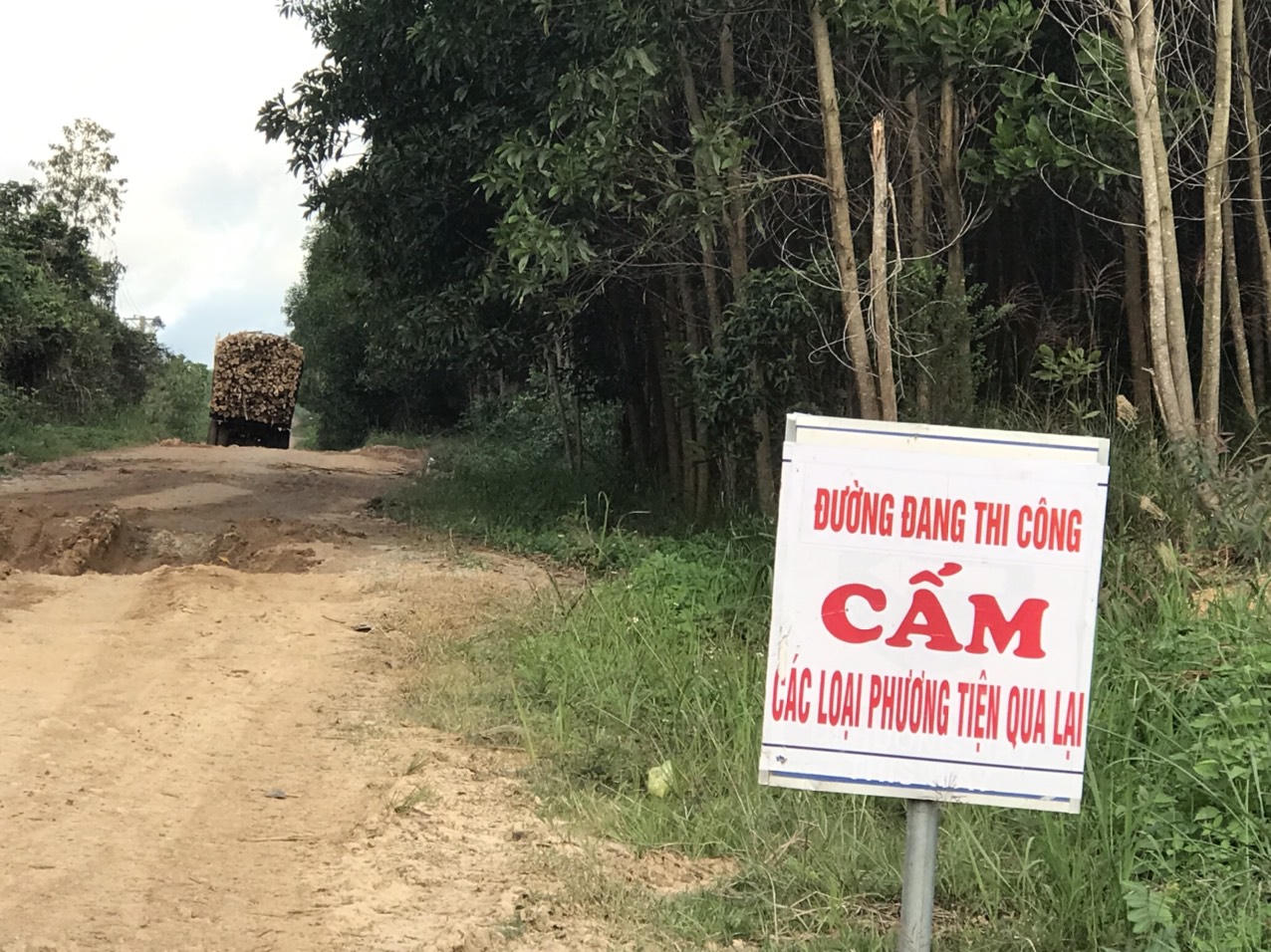 Bình Định: “Nhức nhối” tình trạng xe chở hàng quá trọng tải trên Đèo An Khê