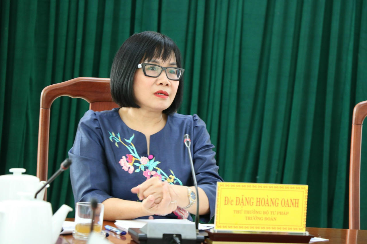 Đoàn Kiểm tra liên ngành Bộ Tư pháp làm việc với UBND tỉnh Ninh Thuận