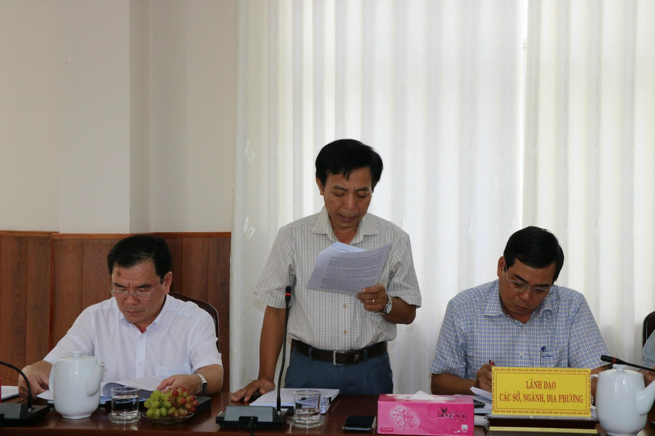 Đoàn Kiểm tra liên ngành Bộ Tư pháp làm việc với UBND tỉnh Ninh Thuận